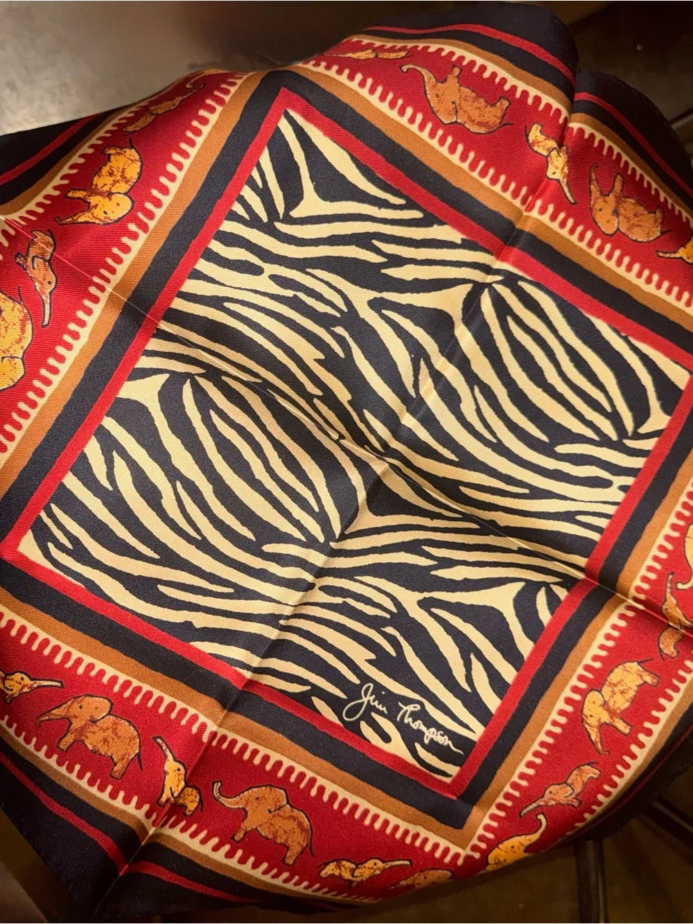 Jim Thompson zebra stripe